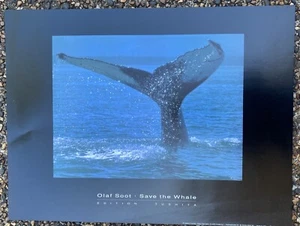 Coloured WHALE posters 60cm x 45cm 3 types - Foto 1 di 6