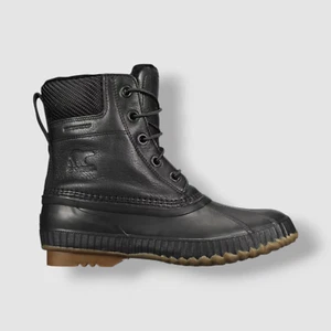 Sorel Men's Black Cheyanne Lux Boots Shoes Size 10 - Picture 1 of 6