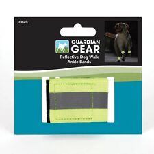 Dog Puppy Reflective Walking Ankle Bands  Neon Green  Guardian Gear
