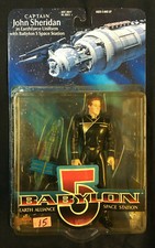 BABYLON 5 JOHN SHERIDAN ACTION FIGURE MIB EXCLUSIVE PREMIERE