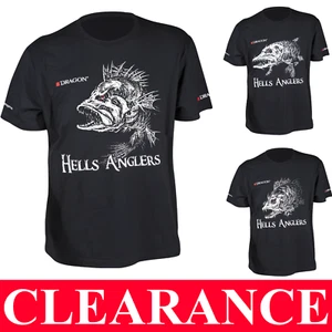 CAMISETA DE PESCA LUCIO PERCHA LUCIO INFIERNOS PESCADORES 100% ALGODÓN MEJOR CALIDAD APAREJO - Imagen 1 de 4