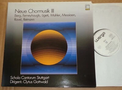 Neue Chormusik III BERG/FERNEYHOUGH/LIGETI/MAHLER/MESSIAEN - Wergo WER 60111 Foto 1 de 2