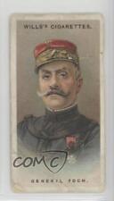 1917 Wills Allied Army Leaders Tobacco General Foch #4 7ut