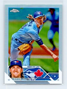 2023 Topps cromo #55 Kevin Gausman refractor Toronto Blue Jays - Imagen 1 de 2