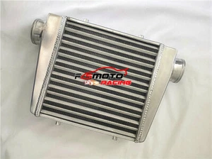 18"x12"x2.75" FMIC UNIVERSAL ALUMINUM TURBO INTERCOOLER 3" IN/OUTLET Tube & Fin - Picture 1 of 6