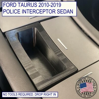 Вставка карманная наполнитель для центральной консоли переключателя передач Ford Taurus 2011-2020 годов выпуска - Изображение 1 из 4
