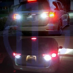 White 7440 LED Reverse Light Bulbs for 1995-2017 2018 2019 2020 Honda Odyssey - Picture 1 of 5