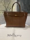 Large Mulberry Zipped Bayswater Carry Bag In Oak Brown