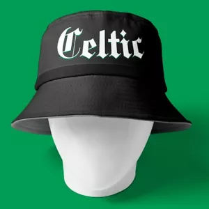 Celtic Glasgow Black Bucket Hat Irish Bhoys Rebel Celts Away Days - Picture 1 of 1