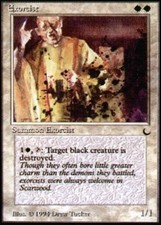 1x Exorcist Heavy Play, English The Dark MTG Magic