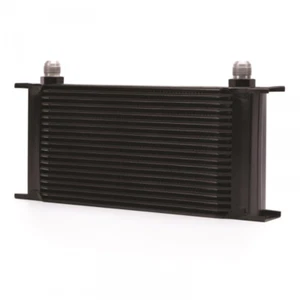 Mishimoto Performance Universal Black 19 Row Single Pass Oil Cooler 13"x6.5"x2" - Picture 1 of 8