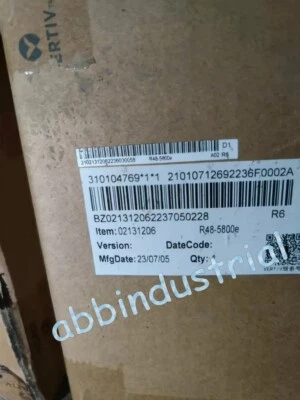 R48-5800E EMERSON R48-5800E Communication Power Module New in Box Spot Goods #HT - Image 1 of 4