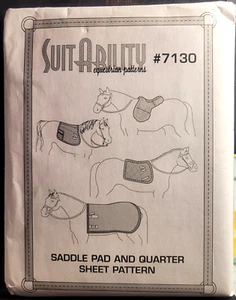 SuitAbility 7130 Horse Saddle Pad & Quarter Sheet SP214 - Picture 1 of 3