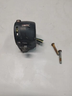 Yamaha XS500 1978 manillar izquierdo interruptor de control carcasa (para piezas) Foto 1 de 4