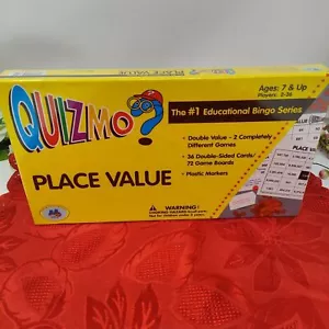 Quizmo Lernen Pädagogisch Bingo Platz Wert Mathe Spiel Neu Lehrer Hausunterricht - Bild 1 von 7