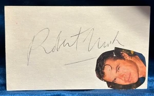 ๐ ROBERT URICH SIGNED 3X5 INDEX CARD AUTOGRAPH SWAT VEGAS ๐ - Picture 1 of 2