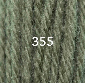 Appleton Crewel Wool - 27 Yd Skein - Grey Green Color 355 - Picture 1 of 1