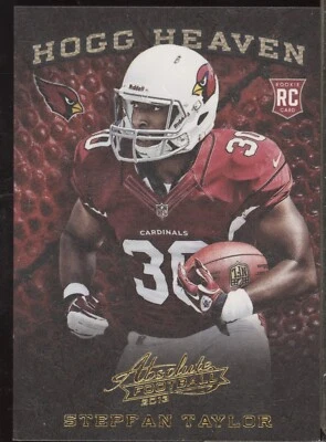 2013 Panini Absolute Stepfan Taylor Rookie HOGG HEAVEN Insert #54 Cardinals - Image 1 of 2