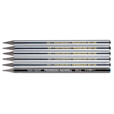 PROGRESSO Woodless GRAPHITE Sticks Set Pencil Aquarell KOH-I-NOOR HB 2B 4B 6B 8B - Image 1 of 2