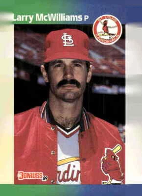 1989 Donruss #516 Larry McWilliams - Image 1 of 2