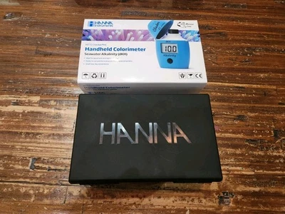 Colorímetro portátil Hanna Instruments HI772 Checker HC alcalinidad del agua de mar Foto 1 de 4