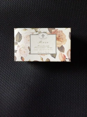 Florentine Rose Soap | Handgemacht Toskana Made in Italy 1er Set Box - Bild 1 von 4