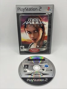 Lara Croft Tomb Raider Legend PS2 Francese PAL Buone Condizioni - Foto 1 di 6