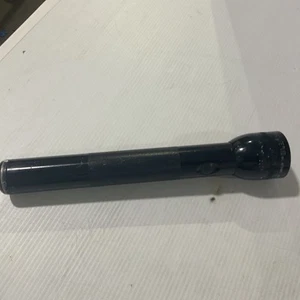 Mag-Lite 12.5"Flashlight 3 D-Cell Black Mag Light Tested Works A1 - Picture 1 of 14
