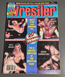 January 1986 issue of The Wrestler magazine, Hulk Hogan, Ric Flair, Dusty Rhodes - Bild 1 von 11
