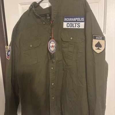 Colts Longe Sleeve Button Up - Image 1 of 4