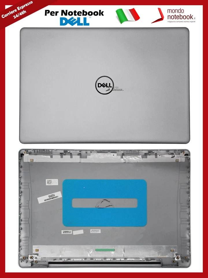 Cover LCD Scocca superiore Notebook DELL inspiron 15 5593 - 32TJM Silver