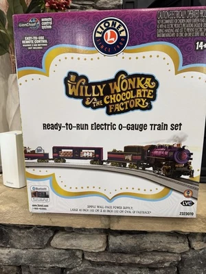 Conjunto Lionel 2323070 O Willy Wonka & The Chocolate Factory LionChief Bluetooth 5.0 - Imagem 1 de 2