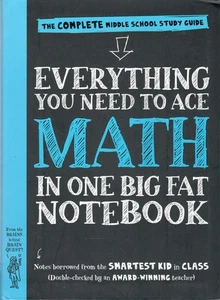 Everything You Need To Ace Math In One Big Fat Notebook - 2016 Softcover - Picture 1 of 2