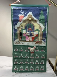 Avon Countdown To Christmas Advent Calendar With Original Mouse 1987 Vintage - Picture 1 of 12