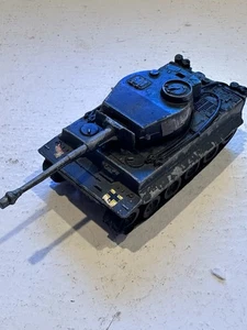 Vintage Zylmex Diecast WWII German T408 TIGER 1 Tank - Spare Or Repair - Picture 1 of 8