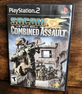 SOCOM: U.S. Navy SEALs - Combined Assault (PS2) (CIB) Tested - Picture 1 of 4