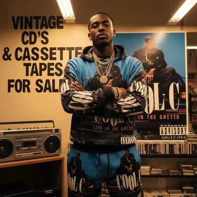 •COOL C - LIFE IN THE GHETTO• ~1990 OG PRESSING~ (CASSETTE TAPE) (1) - Image 1 of 4