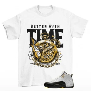 Timeless Sneaker Shirt White to Match Jordan 12 Taxi CT8013-117 - Picture 1 of 2