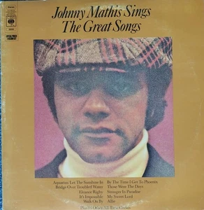 Johnny Mathis: Sings The Great Songs 12"Vinyl Double LP 1974 Excellent Condition - Picture 1 of 5