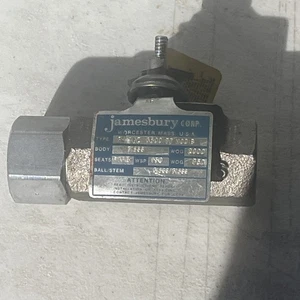 Jamesbury Ball Valves 3/4" AZ 3600 TT MOD B, 316SS, WOG 2000 / 750 - Picture 1 of 7