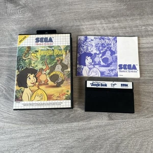 The Jungle Book Sega Master System Spiel Cartridge komplett mit Handbuch - Bild 1 von 7