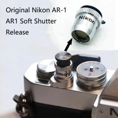 New Original Nikon AR-1 AR1 Soft Shutter Release for F F2 FE FM Ftm FE2 EL F2SB - Image 1 of 4
