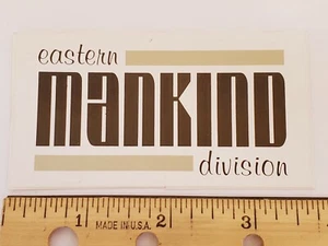 OLD SCHOOL BMX/SkateBoard MANKIND -HTF- STICKER DECAL 1990s NOS RARE - Picture 1 of 1