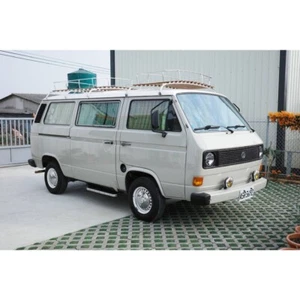 VW Volkswagen bus T3 T25 Transporter Roof Rack knock Down 3 bows with ladder - Picture 1 of 12