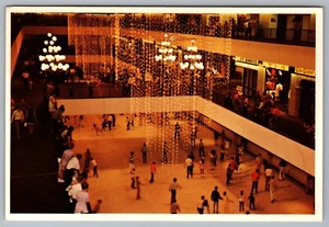 THE GALLERIA Mall Ice Skating Galleria Post Oak Complex Houston TX postcard E2 - Picture 1 of 2
