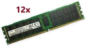 12x Samsung 64GB 786GB DDR4 2933MHz ECC REG M393A8G40MB2-CVF RDIMM Server RAM - Bild 1 von 1