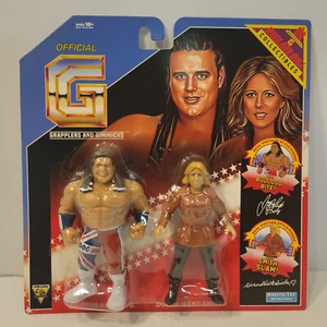 Grapplers & Gimmicks British Bulldog '92 Diana Hart Smith WWE Figures Sealed - Picture 1 of 2
