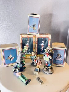 The Original Emmett Kelly Circus Collection Ornaments Figurine Lot of 10 Items - Picture 1 of 10