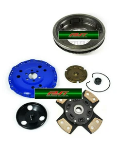 KIT DE EMBRAGUE PSI STAGE 3 4 DISCOS + VOLANTE HD para VW CABRIOLET SCIROCCO GOLF JETTA - Imagen 1 de 3