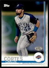 2019 Topps Pro Debut Base #159 Carlos Cortes - Brooklyn Cyclones